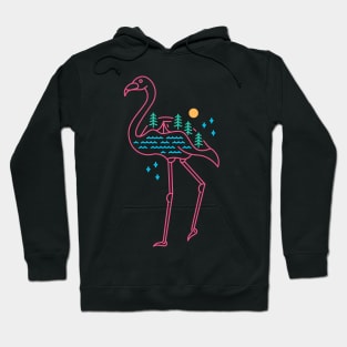 Flamingo Paradise Hoodie